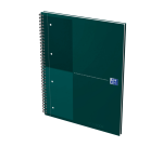 Cahier à spirale Oxford International Notebook A4+ ligné 160 pages vert