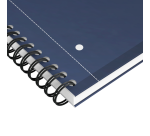 Cahier à spirale Oxford International Notebook A4+ ligné 160 pages bleu