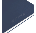 Cahier à spirale Oxford International Notebook A4+ ligné 160 pages bleu