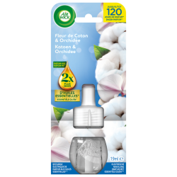Désodorisant Air Wick électrique Fleur de coton recharge 19ml