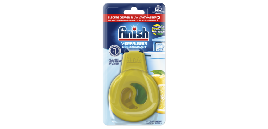Finish Dishwasher Fresh Lemon Scent Deodorizer 4ml