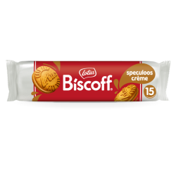 Biscuits Lotus Biscoff sandwich crème spéculoos 15 pièces