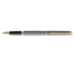 Waterman Hemisphere Fashion Colors Metallic Grey GT Fine Fountain Pen