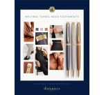 Waterman Hemisphere Fashion Colors Ballpoint Pen Metallic Copper GT Medium