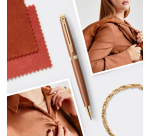 Waterman Hemisphere Fashion Colors Ballpoint Pen Metallic Copper GT Medium