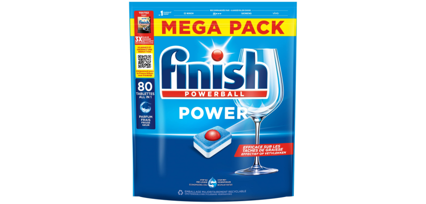Finish All-in-one Power Regular Dishwasher Tablets 80 pieces