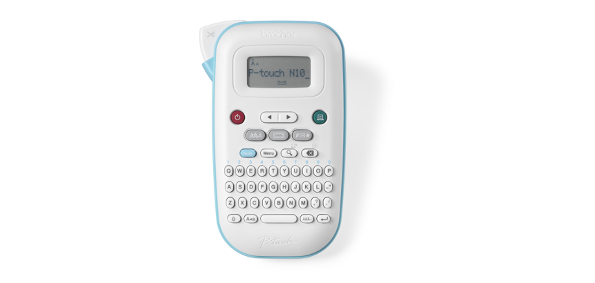 Imprimante étiquettes Brother P-touch Btag PT-N10 portable qwerty 12mm blanc