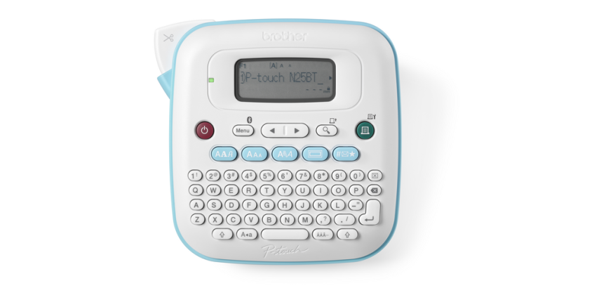 Labelprinter Brother P-touch Btag PT-N25BT desktop qwerty 12mm wit