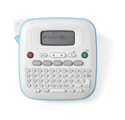 Imprimante étiquettes Brother P-touch Btag PT-N20 bureau qwerty 12mm blanc