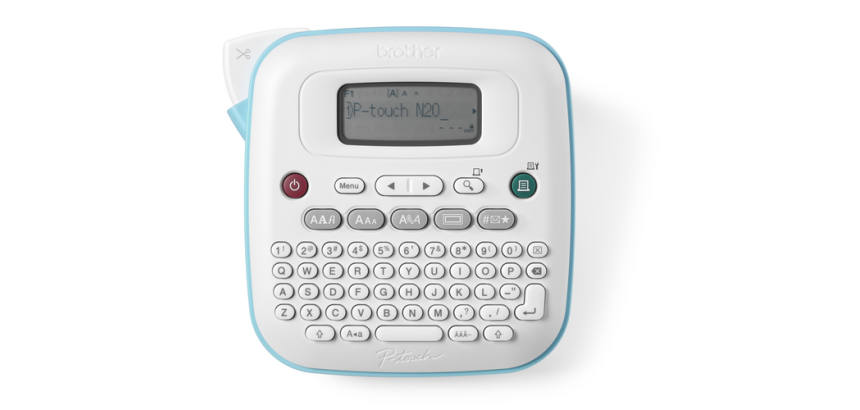 Brother P-touch label printer Btag PT-N20 office qwerty 12mm white