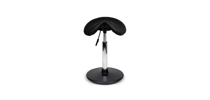 Ergonomischer Wipp-Hocker Office Standard Schwarz