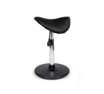 Standard black ergonomic rocking office stool