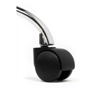 Tabouret Office Standard avec ressort à gaz roulette dure noir