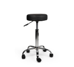 Tabouret Office Standard avec ressort à gaz roulette dure noir