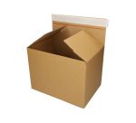 IEZZY Quickbox Shipping Box Adjustable Height 460x309x180-300mm can-B Brown 10 Pieces