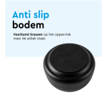 Cendrier BRASQ modèle de table 1L avec couvercle AT700 noir