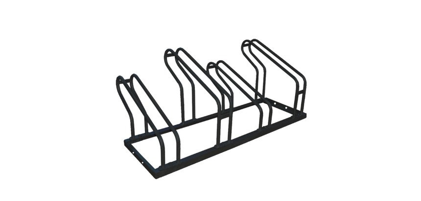 Fietsenrek BRASQ  4 fietsen BS400 zwart