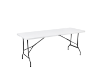 Table Mange Debout BRASQ 180x70x74cm FT180 blanc