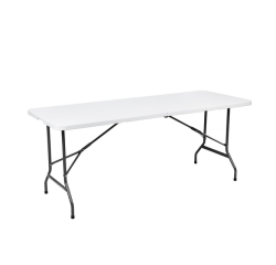 Vouwtafel BRASQ 180x70x74cm FT180 wit
