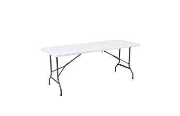 Table Mange Debout BRASQ 180x70x74cm FT180 blanc