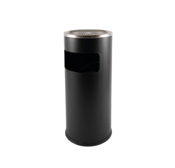 Poubelle avec cendrier BRASQ 11L AT500 noir