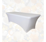 Tafelrok BRASQ 183x76x74cm wit