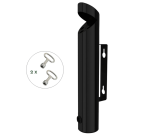 Wall ashtray BRASQ AT200 black stainless steel