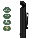 Wall ashtray BRASQ AT200 black stainless steel