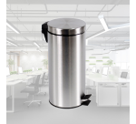 Pedaalemmer BRASQ 30 liter rvs