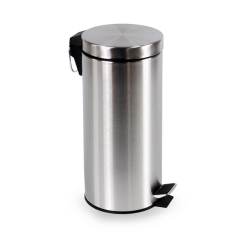 Poubelle à pédale BRASQ 30L inox