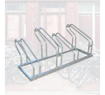 Fietsenrek BRASQ  4 fietsen BS400 zilver