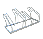 Fietsenrek BRASQ  4 fietsen BS400 zilver