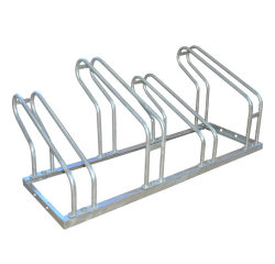 Râtelier à vélos BRASQ 4 vélos BS400 argent