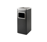 BRASQ Bin with Ashtray 16L AT600 Black