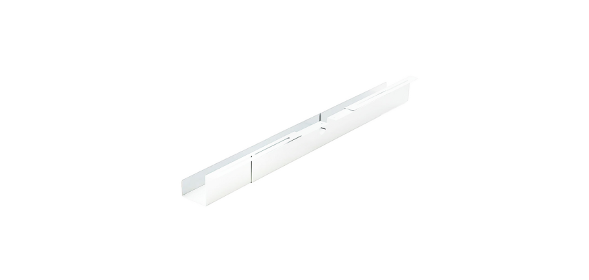 Chemin de câbles BRASQ réglable 75-150cm CT100 blanc