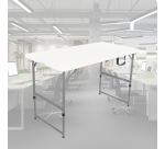 Vouwtafel BRASQ 120x60x74cm FC120 wit