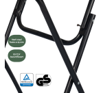 Table Mange Debout BRASQ BT100 noir