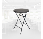 Table Mange Debout BRASQ BT100 noir