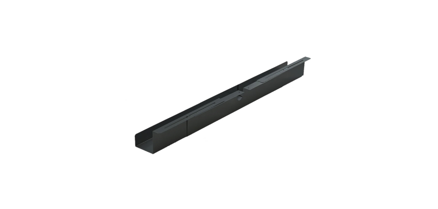 Chemin de câbles BRASQ réglable 75-150cm CT100 noir