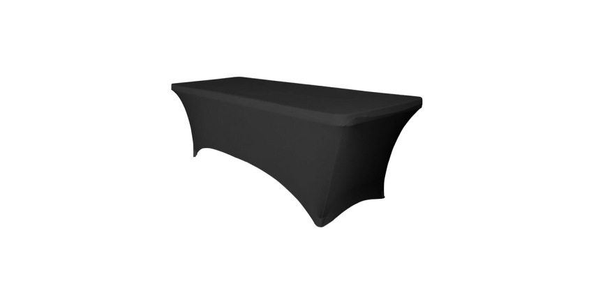 Housse de table BRASQ 183x76x74cm noir