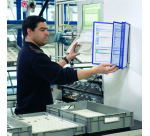 Durable Vario Wall Mount 5 Panel Blue