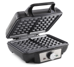 Gaufrier Tomado pour 2 gaufres noir