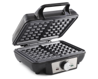 Gaufrier Tomado pour 2 gaufres noir
