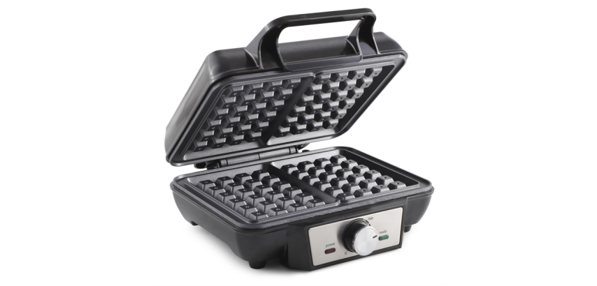 Tomado waffle iron for 2 black waffles
