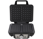 Gaufrier Tomado pour 2 gaufres noir