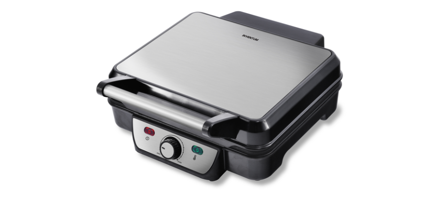 Gril de contact Inventum 1800 Watt noir/inox