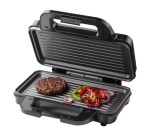 Panini grill Tomado zwart/RVS