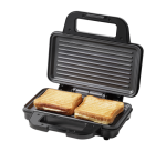 Panini grill Tomado zwart/RVS