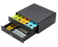 Boîte à capsules café BRASQ CD300 noir