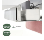 Chemin de câbles BRASQ réglable 75-150cm CT100 argent